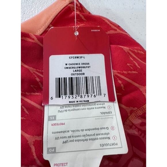 NWT!! "North Face" Cadence Baby Doll Dress, Size L, Summer,Island Wear,Empire - Picture 11 of 16